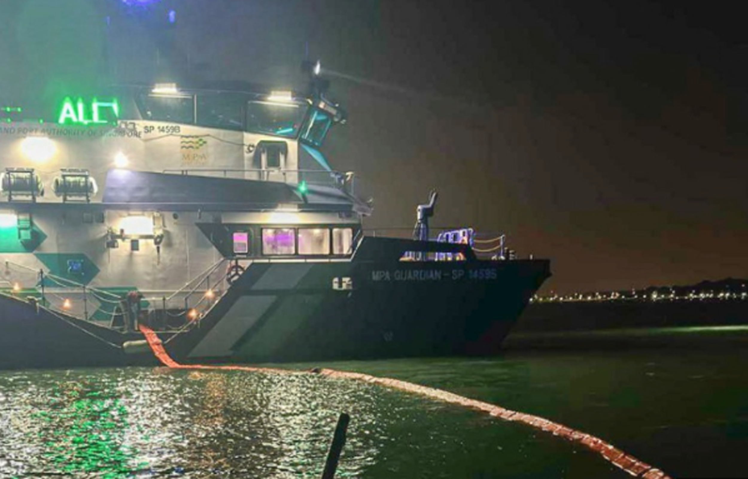 Rapid Containment with Harbo Boom in Singapore
